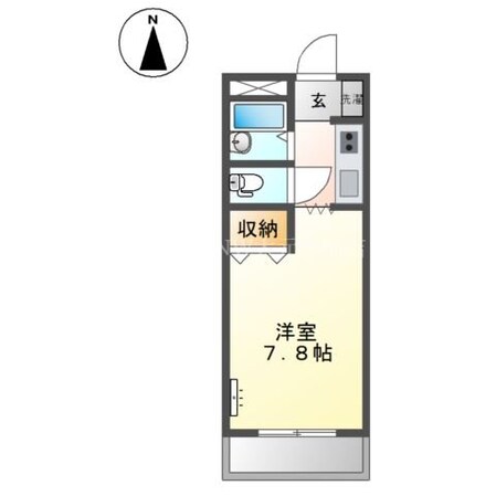 エクセレンス延友の物件間取画像